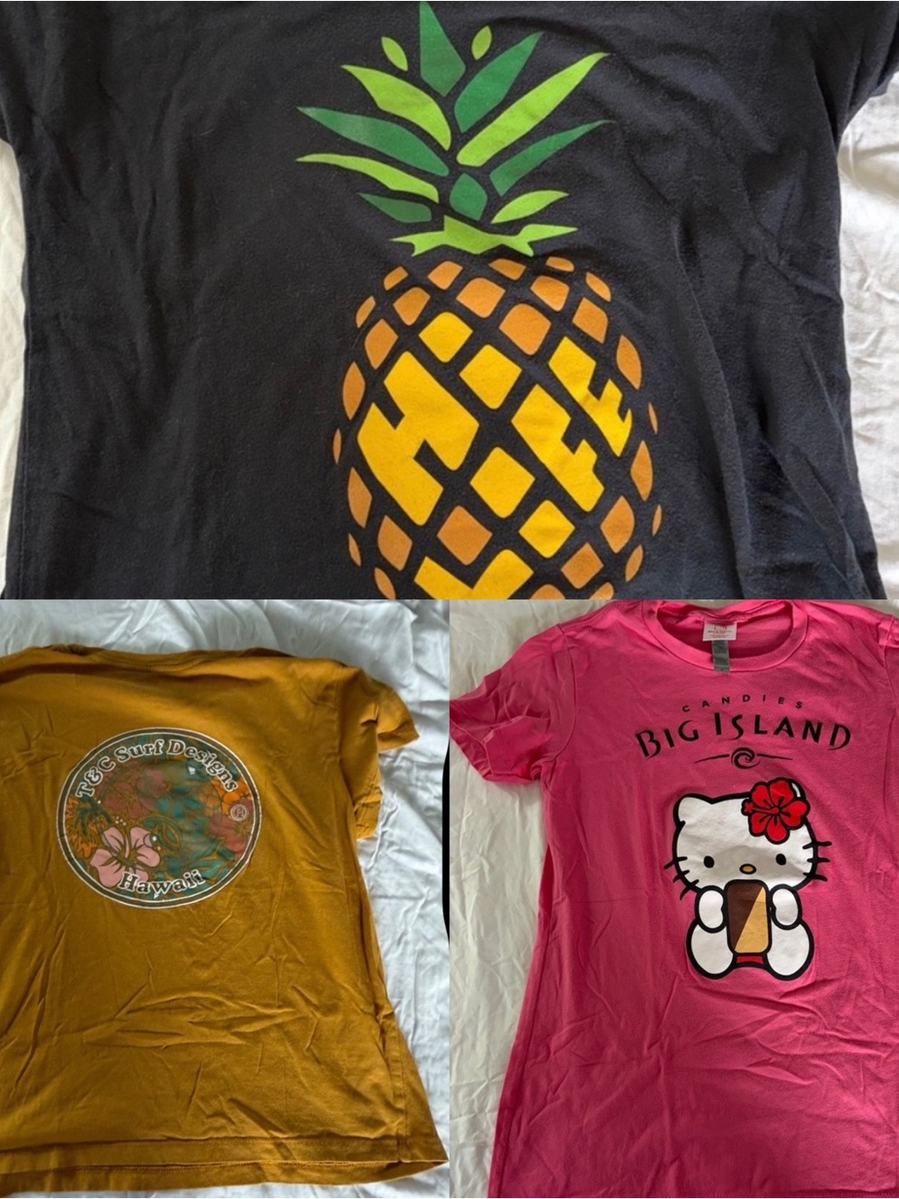 3 Hawaiian T Shirts